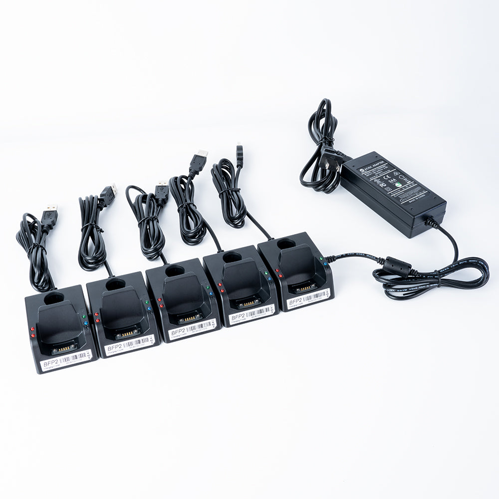 BFP2 Standard Charging Station for NS02 Glove Scanner and EF02 Ring Scanner