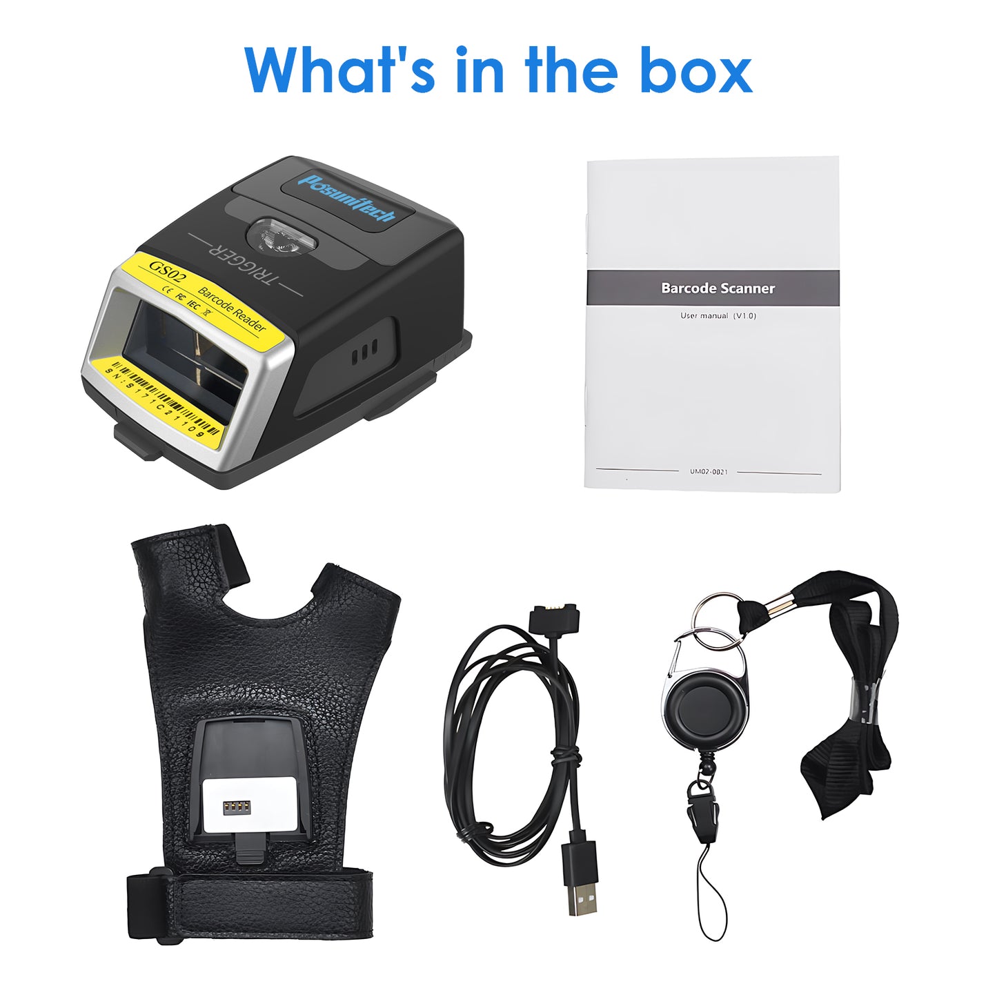 Bluetooth Barcode Scanner GS02