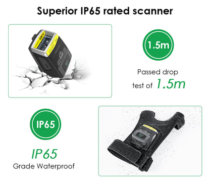 GS02 Glove Barcode Scanner with zebra SE4107