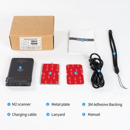 Wireless 2D Barcode Scanner M2
