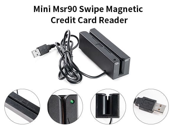 Msr Scanner Legacy 3 Tracks Card Reader Magnetic Stripe Reader MSR100 – Urscanner