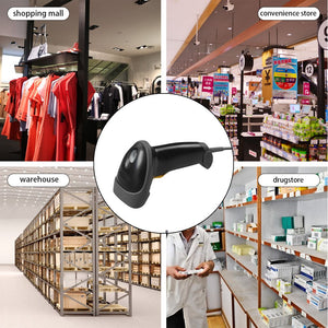 TAH2 2D Wired Handheld Barcode Scanner