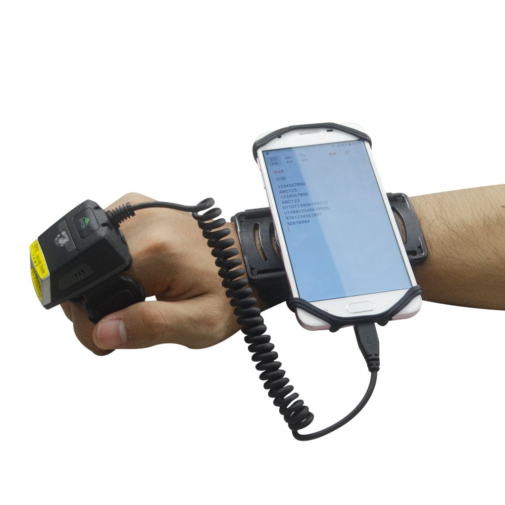 Wired Wearable 2D Ring Scanner EF02 with OTG function