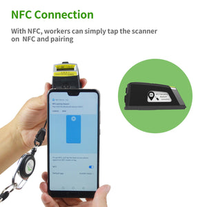 Portable Bluetooth Wearable Barcode Scanner 2D NS02