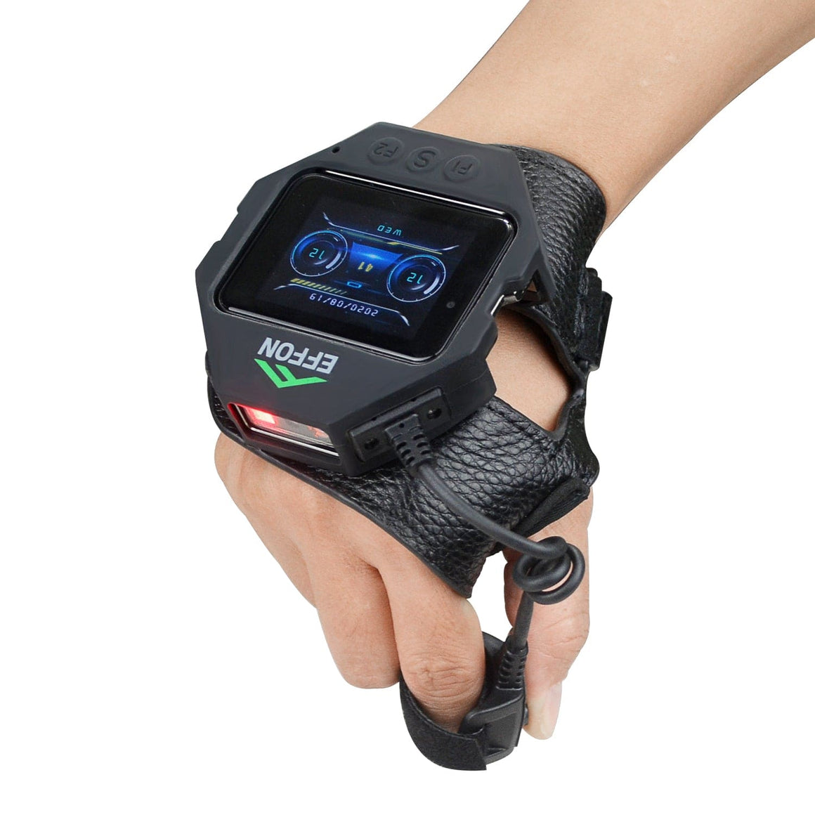 Wearable 2D Glove Barcode Scanner with Display EW02